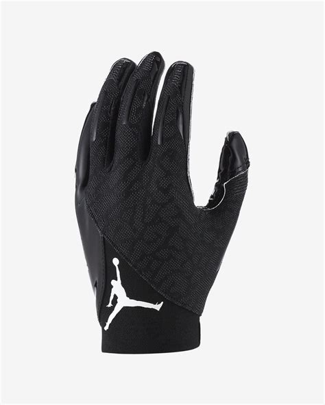 The textured palms help you grip the ball better for throw-ins and quick restarts. . Jordan football gloves